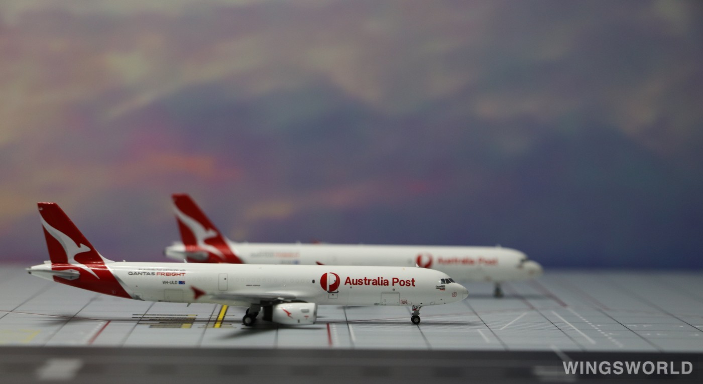 HYJLwings 1:400 HYJL81070 Qantas 澳洲航空 Airbus A321 VH-ULD