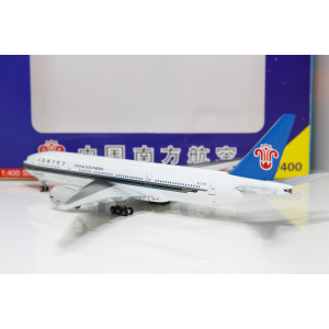 China Southern 中国南方航空 Boeing 777-200 B-2058 越太平洋延程飞行 WTW4772002 Witty 1:400