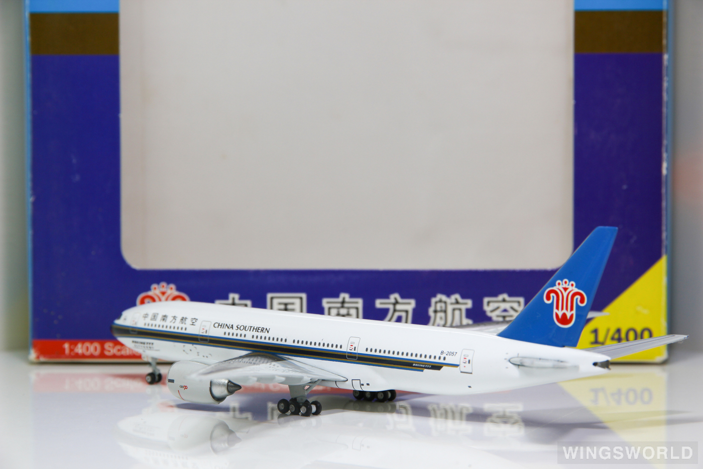 Witty 1:400 WT4772001 China Southern 中国南方航空 Boeing 777-200 B-2057