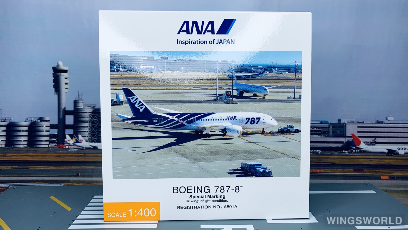 Hogan 1:400 NH40114 ANA 全日空 Boeing 787-8 JA801A