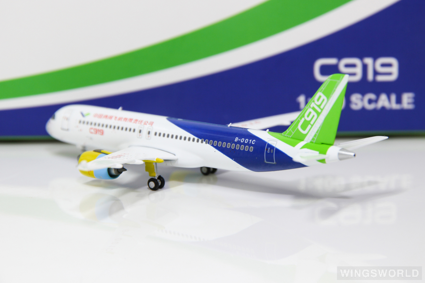 NGmodels 1:400 NG4C919C COMAC 中国商飞 Comac C919 B-001C