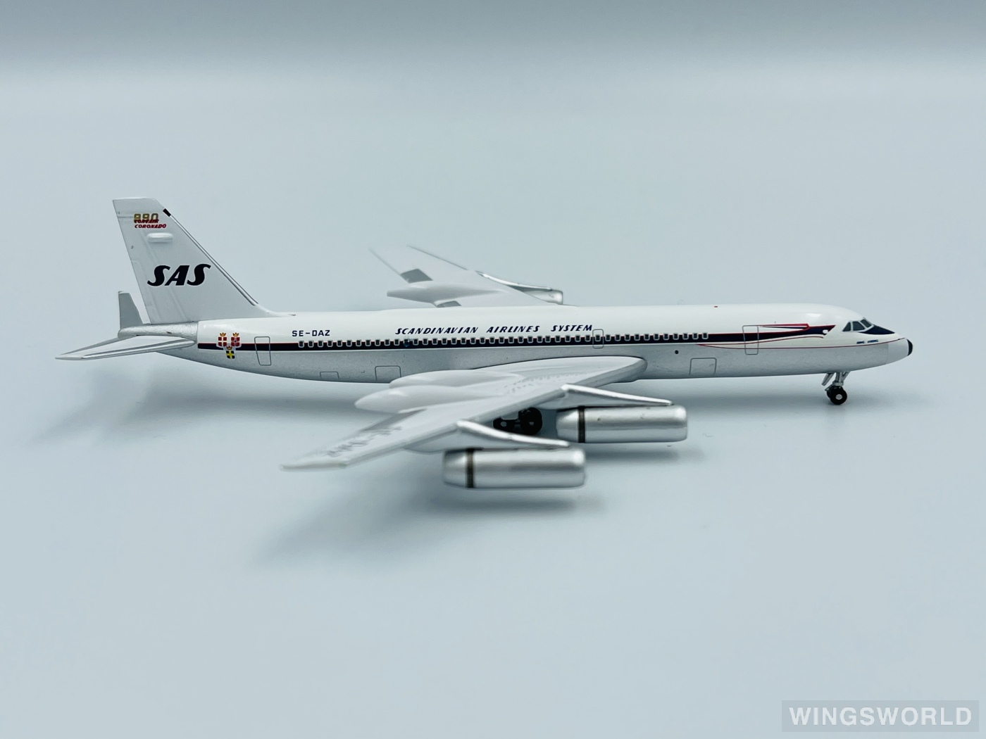 Witty 1:400 WT4990002 SAS 北欧航空 Convair 990 SE-DAZ