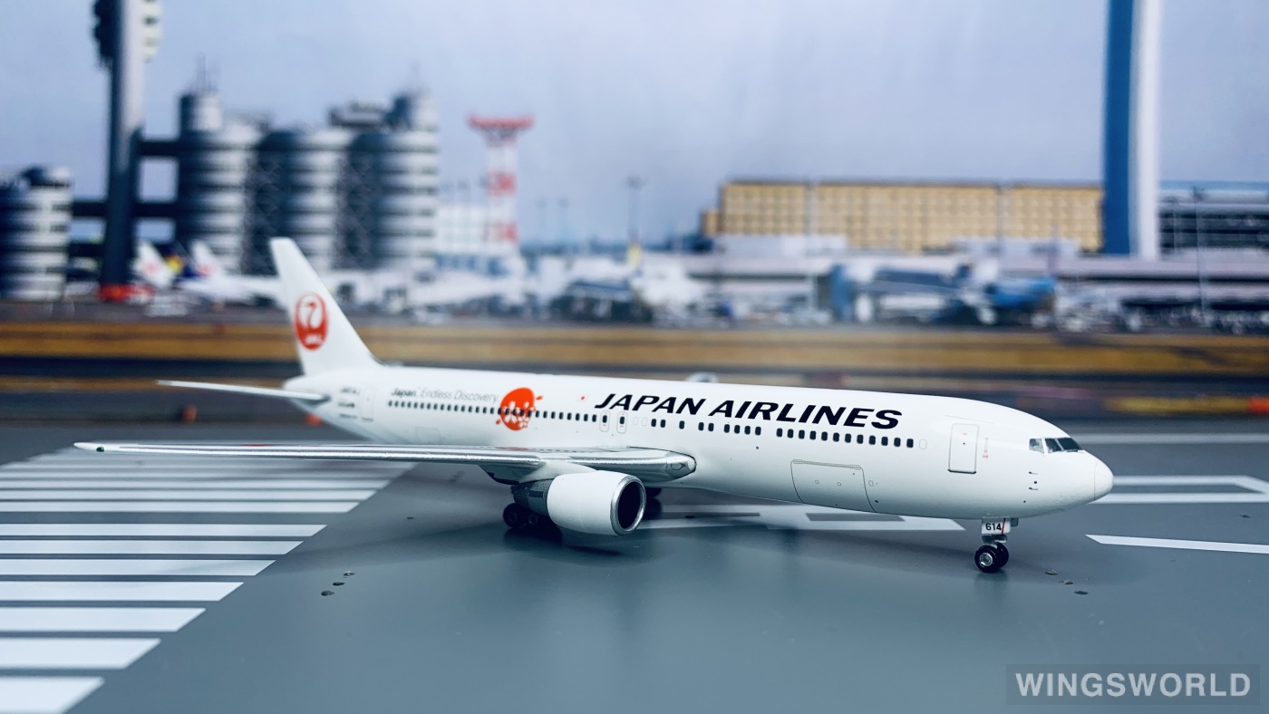 Phoenix 1:400 Boeing 767-300 Japan Airlines 日本航空PH10515 JA614J