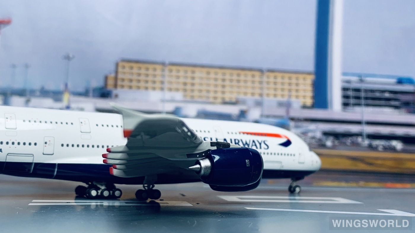 Geminijets 1:400 GJBAW1087 British Airways 英国航空 Airbus A380-800 G-XLEA