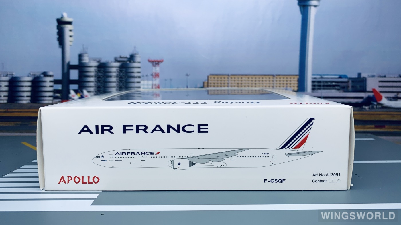 Apollo 1:400 A13051 Air France 法国航空 Boeing 777-300 F-GSQF