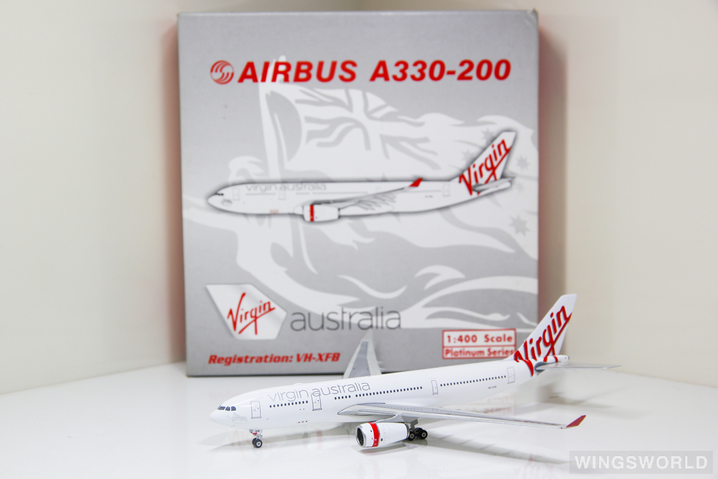Phoenix 1:400 PH10507 Virgin Australia 维珍澳大利亚航空 Airbus A330-200 VH-XFB