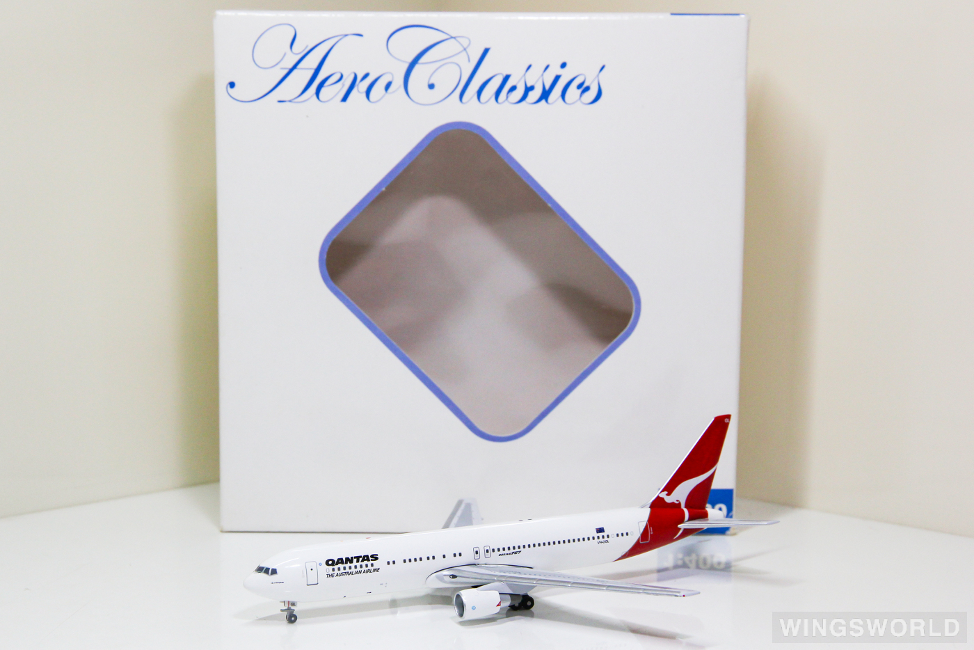 AeroClassics 1:400 ACQFA030 Qantas 澳洲航空 Boeing 767-300 VH-OGL