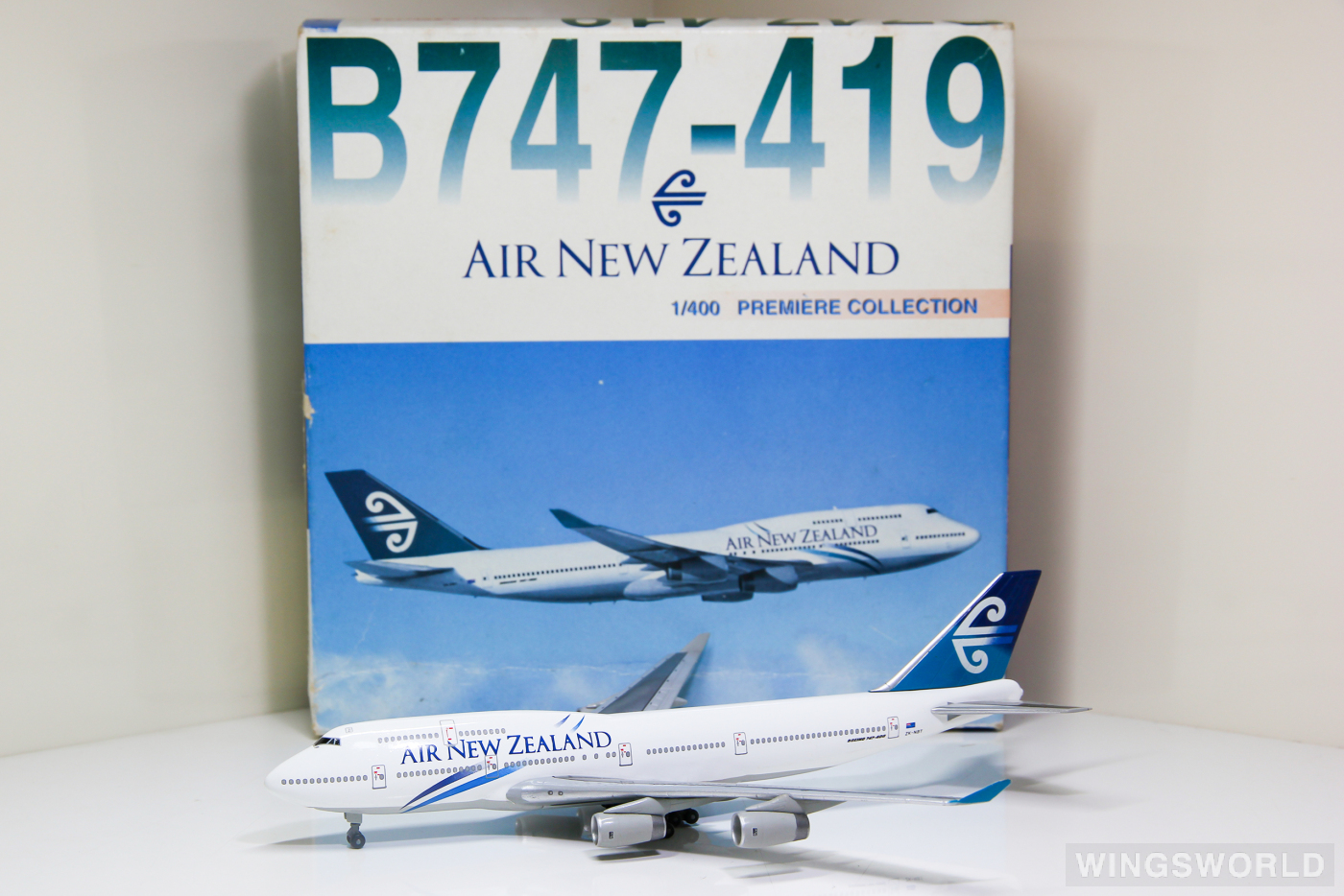 Dragon Models 1:400 55131 Air New Zealand 新西兰航空 Boeing 747-400 ZK-NBT