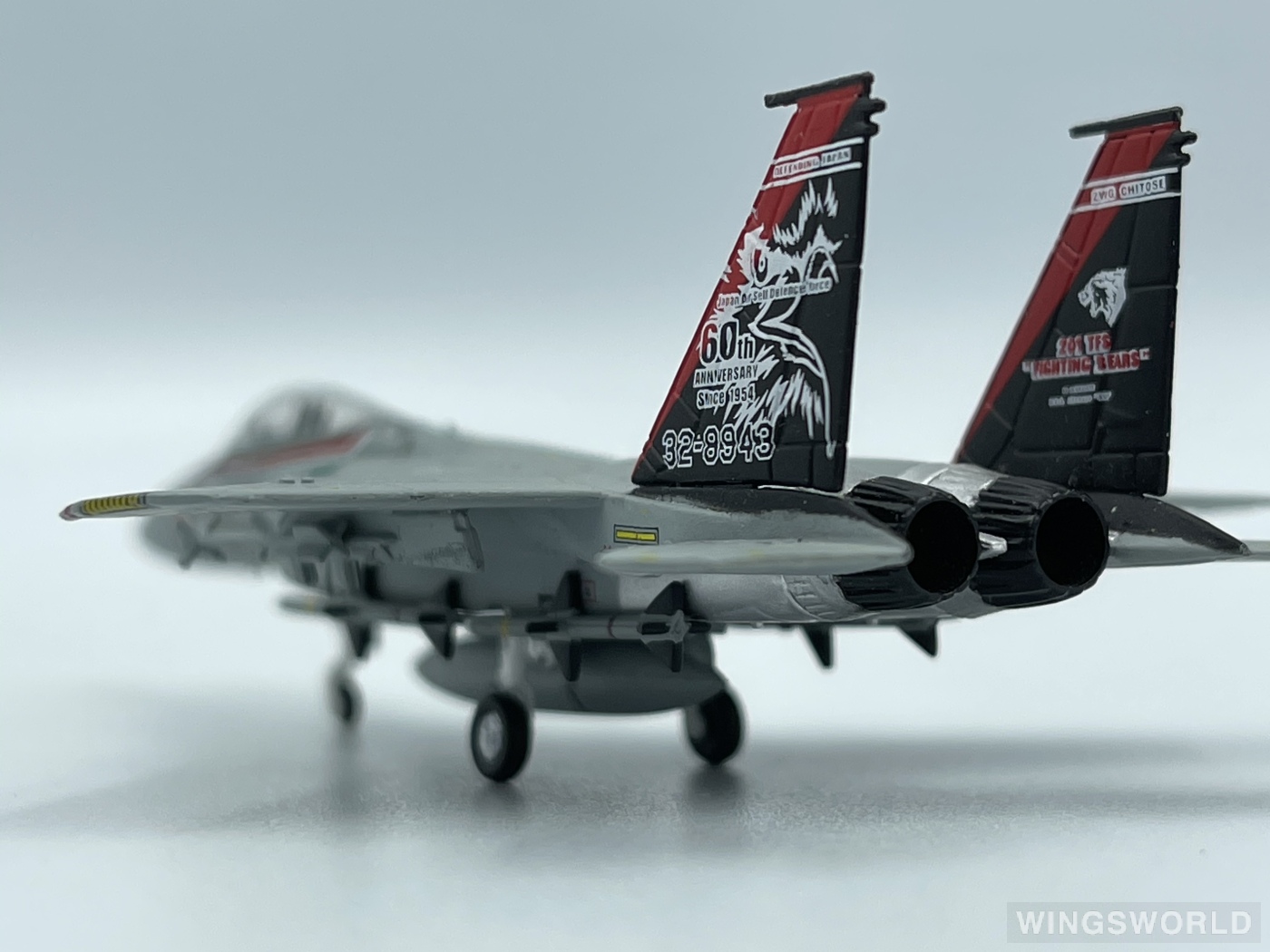 Gulliver 1:200 WA22119 JASDF 日本航空自卫队 McDonnell Douglas F-15 32-8943