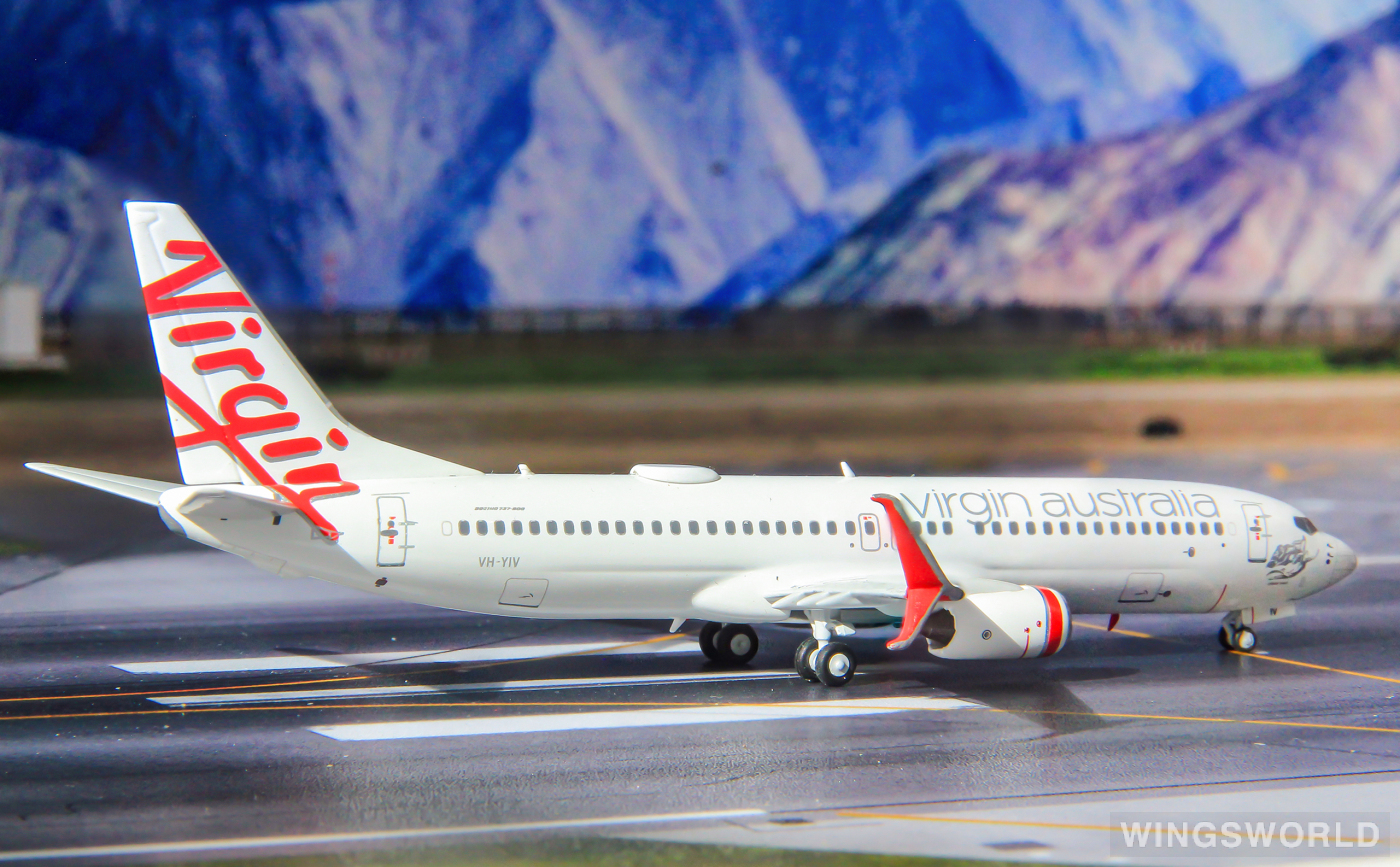 NGmodels 1:400 NG58051 Virgin Australia 维珍澳大利亚航空 Boeing 737-800 VH-YIV