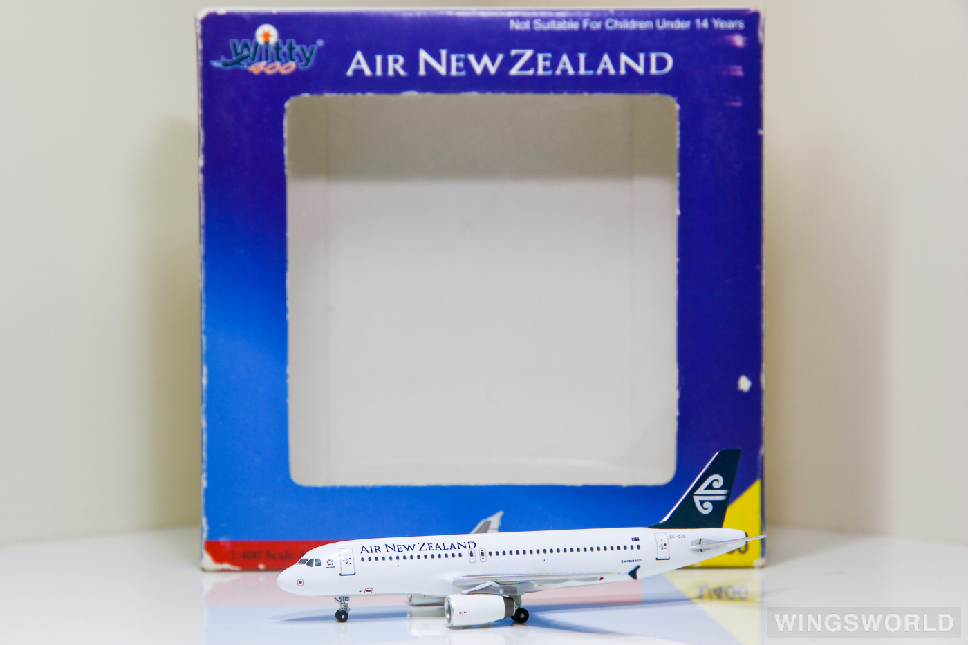 Witty 1:400 WT4320003 Air New Zealand 新西兰航空 Airbus A320 ZK-OJE