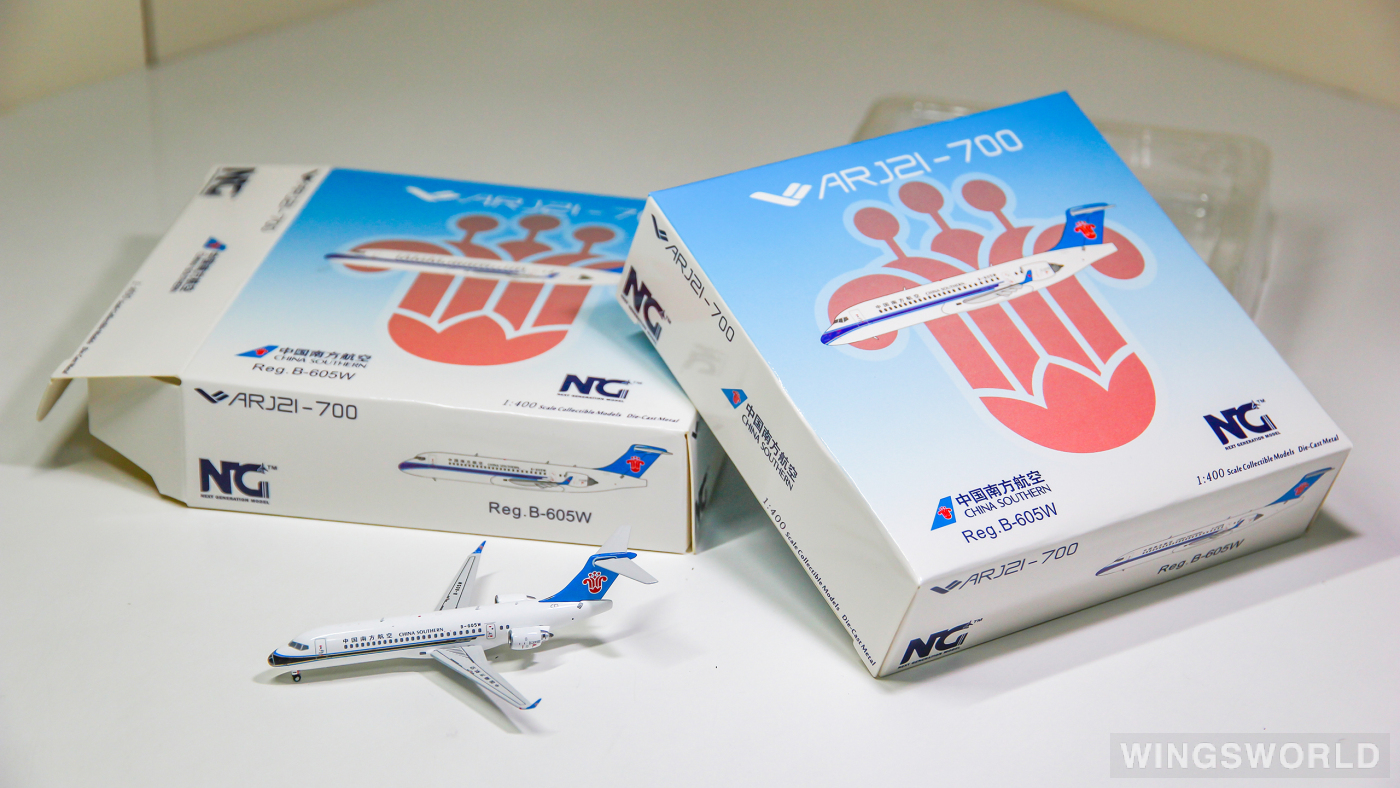 NGmodels 1:400 NG21010 China Southern 中国南方航空 Comac ARJ21-700 B-605W