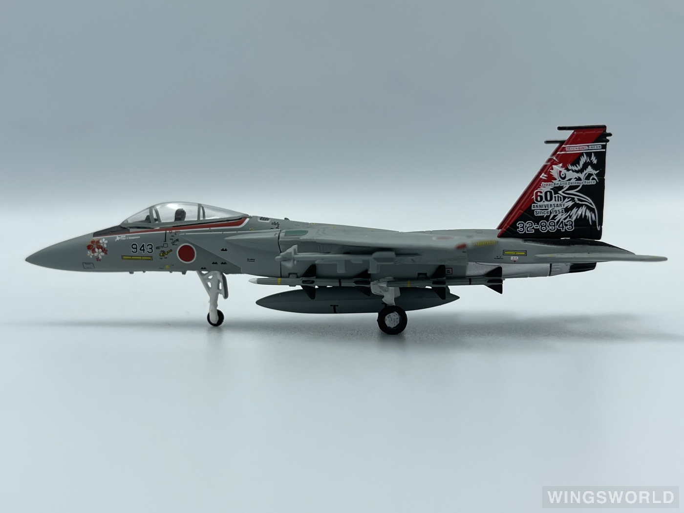 Gulliver 1:200 WA22119 JASDF 日本航空自卫队 McDonnell Douglas F-15 32-8943