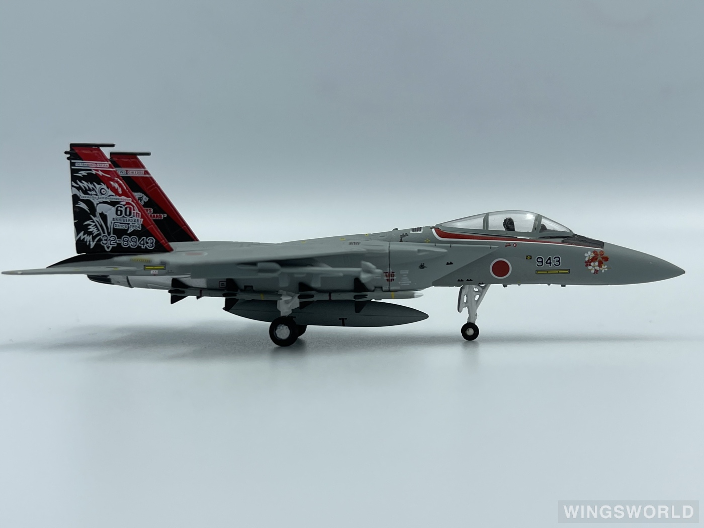 Gulliver 1:200 WA22119 JASDF 日本航空自卫队 McDonnell Douglas F-15 32-8943