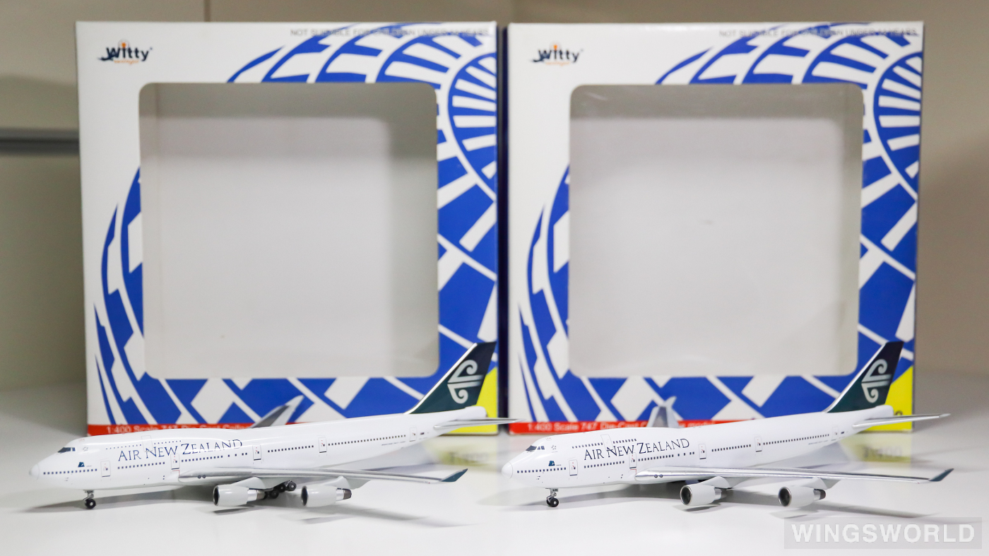 Witty 1:400 WT4744019 Air New Zealand 新西兰航空 Boeing 747-400 ZK-SUH