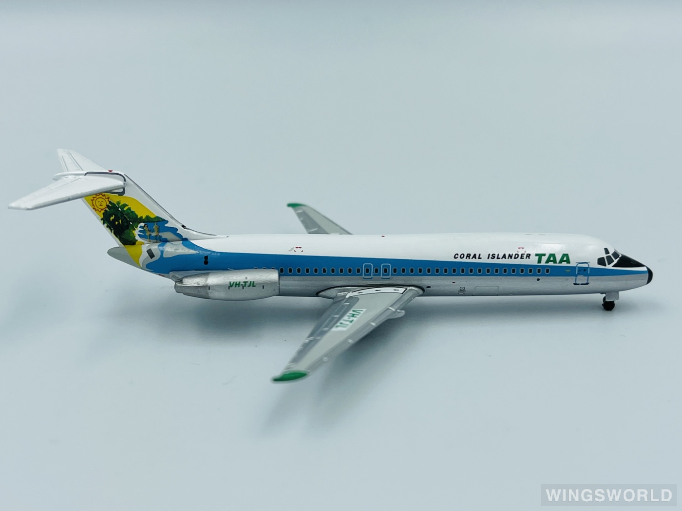 JC Wings 1:400 JC4092 Trans Australia Airlines McDonnell Douglas DC-9 VH-TJL