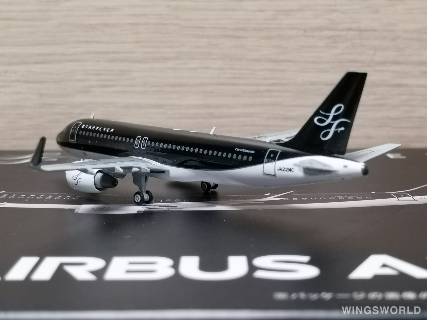 JC Wings 1:400 XX4635 StarFlyer 星悦航空 Airbus A320 JA20MC