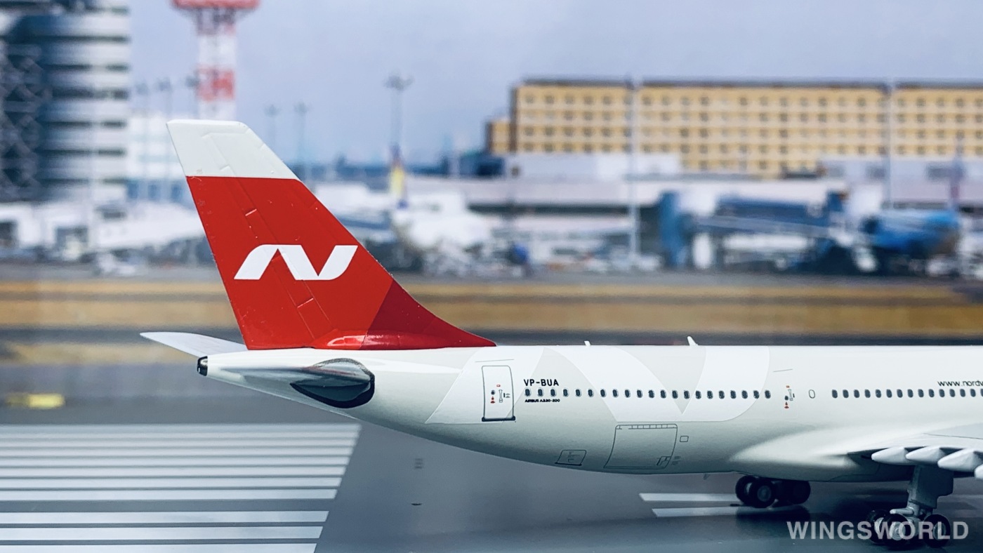 Pandamodel 1:400 202025 Nordwind Airlines 北风航空 Airbus A330-200 VP-BUA