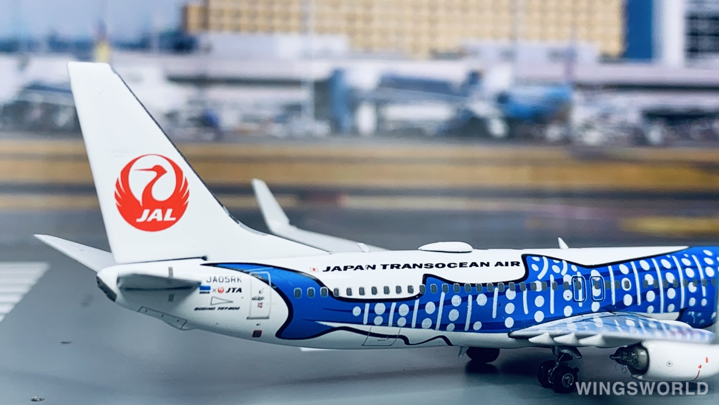 Phoenix 1:400 PH04171 Japan Airlines 日本航空 Boeing 737-800 JA05RK