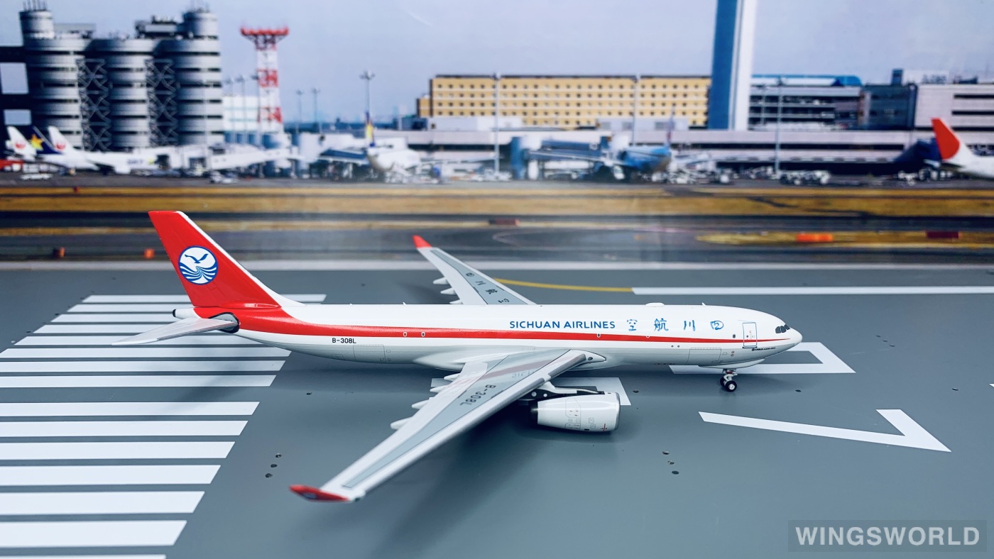 Pandamodel 1:400 19021 Sichuan Airlines 四川航空 Airbus A330-200 B-308L