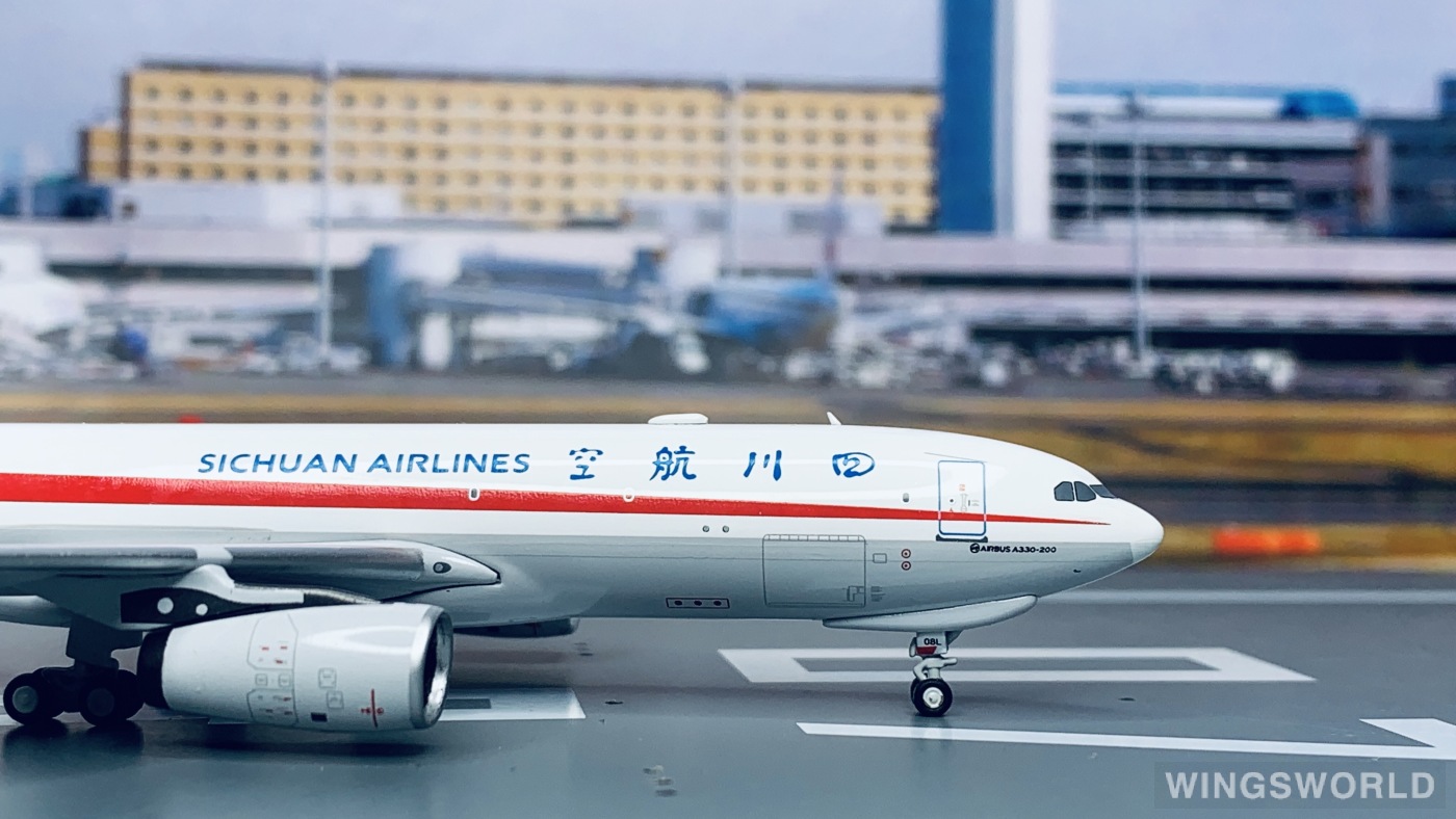 Pandamodel 1:400 19021 Sichuan Airlines 四川航空 Airbus A330-200 B-308L