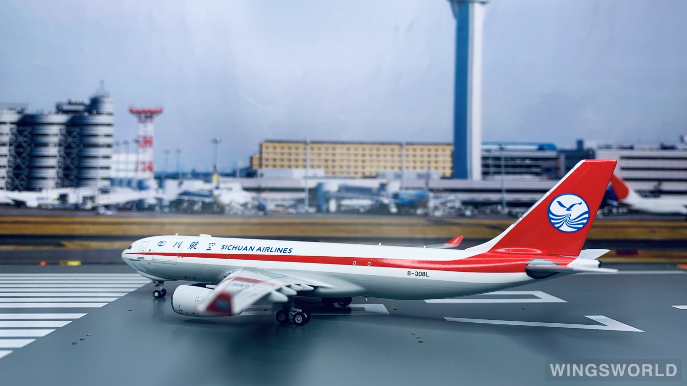 Pandamodel 1:400 19021 Sichuan Airlines 四川航空 Airbus A330-200 B-308L