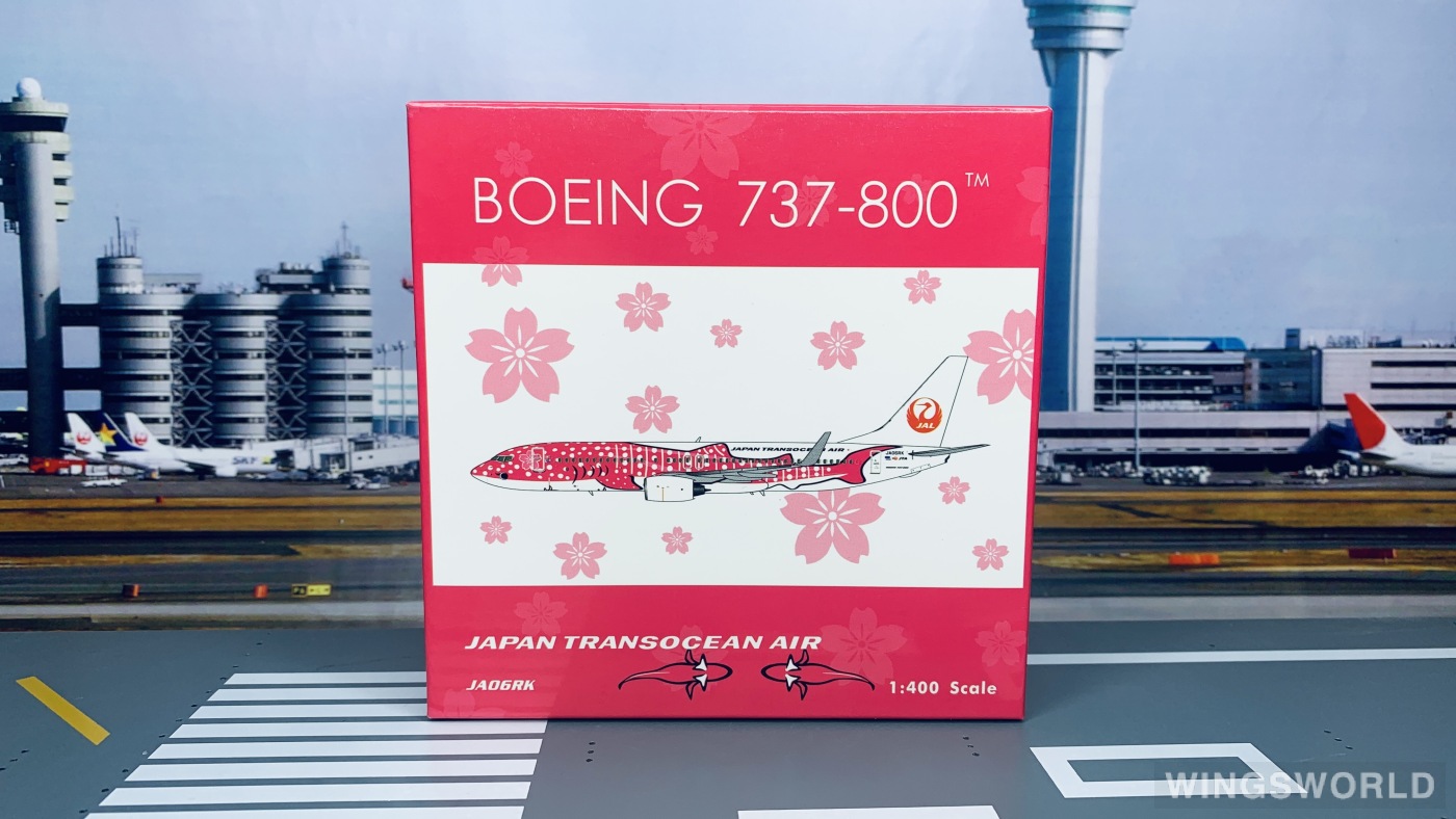 Phoenix 1:400 PH04173 Japan Airlines 日本航空 Boeing 737-800 JA06RK