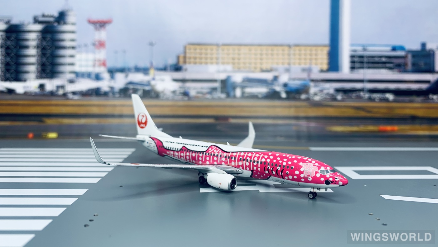 Phoenix 1:400 PH04173 Japan Airlines 日本航空 Boeing 737-800 JA06RK
