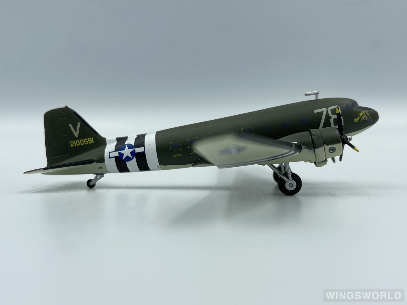 Herpa 1:200 559744 United States Army 美国陆军 Douglas DC-3 2100591