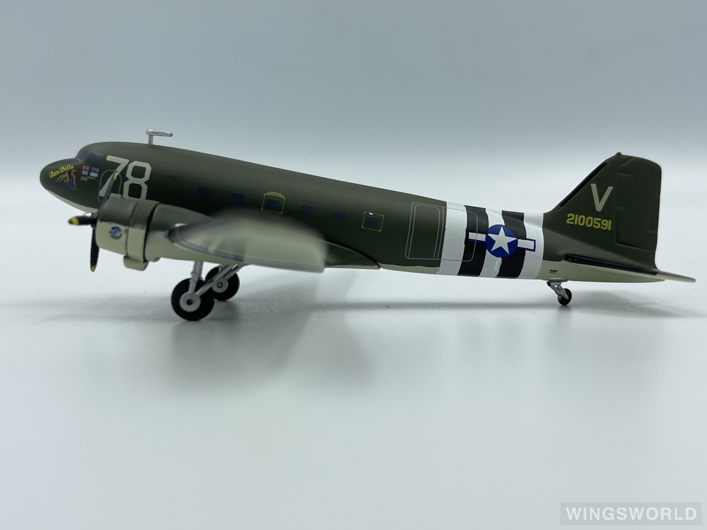 Herpa 1:200 559744 United States Army 美国陆军 Douglas DC-3 2100591