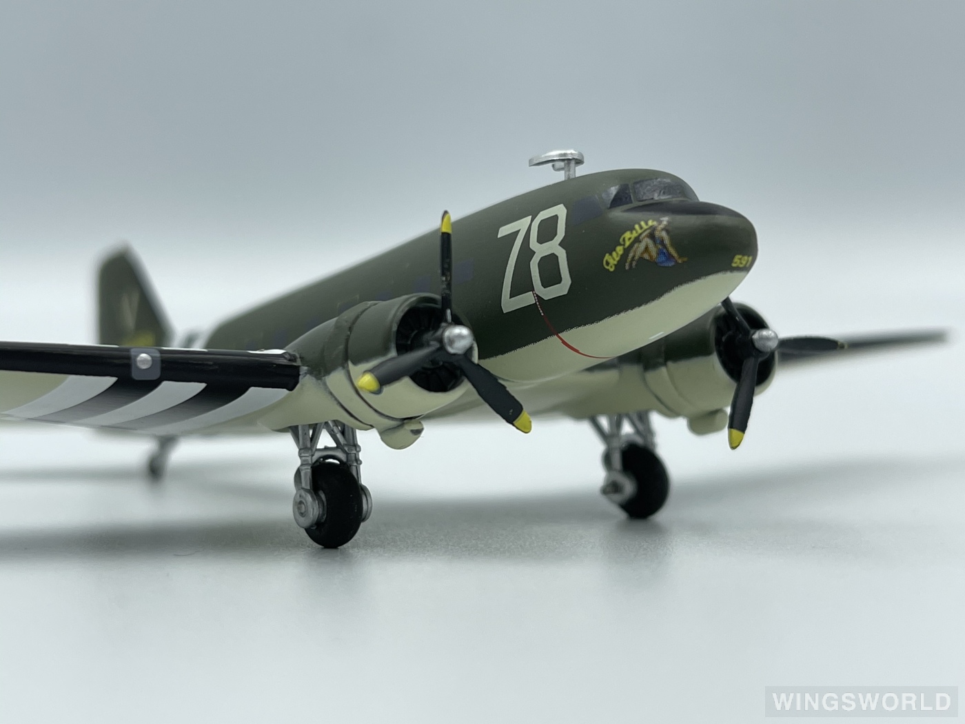 Herpa 1:200 559744 United States Army 美国陆军 Douglas DC-3 2100591