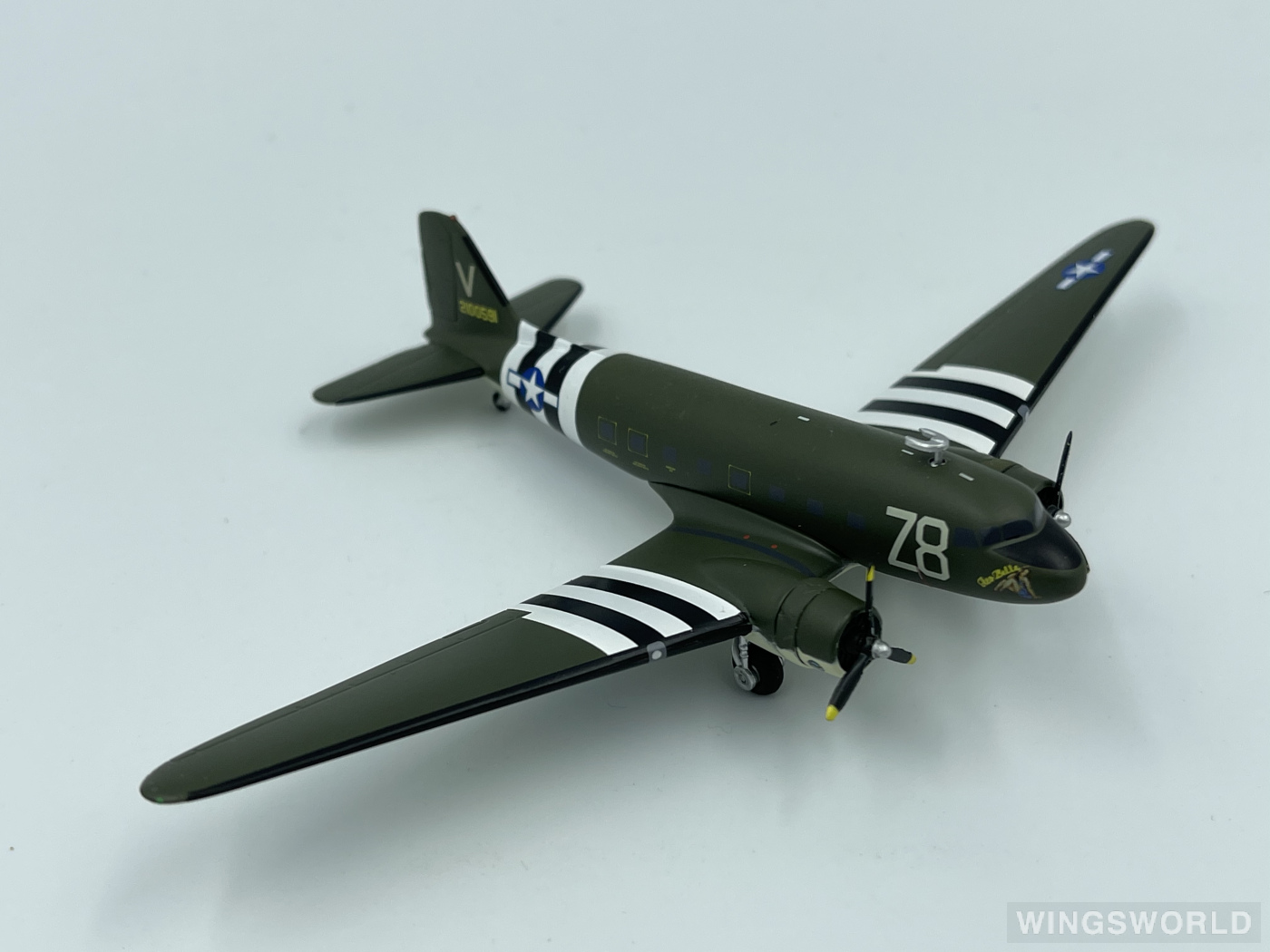 Herpa 1:200 559744 United States Army 美国陆军 Douglas DC-3 2100591