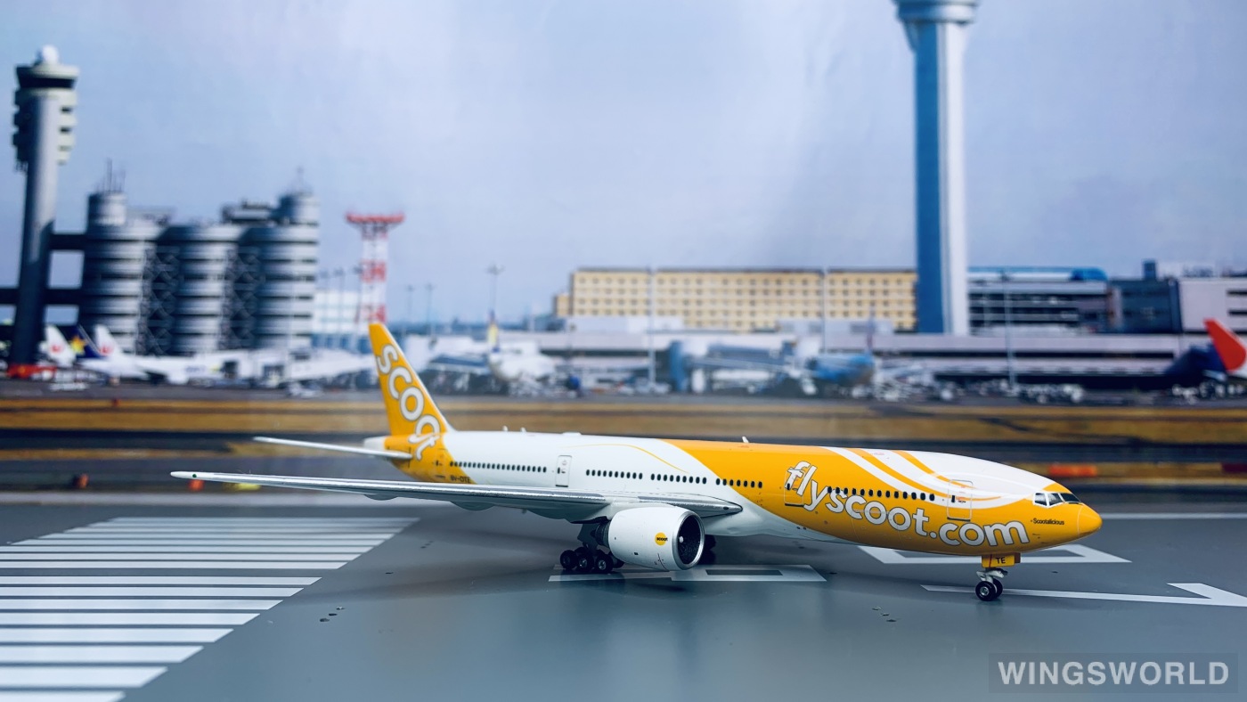 Phoenix 1:400 PH10893 Scoot 酷航 Boeing 777-200 9V-OTE