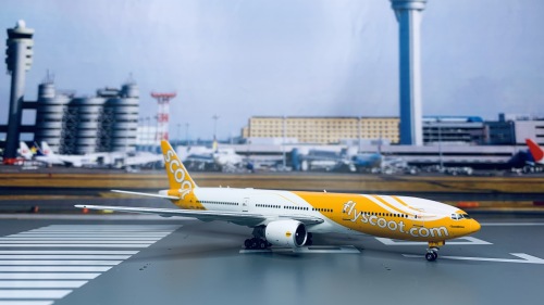 Scoot 酷航 Boeing 777-200 9V-OTE  PH10893 Phoenix 1:400