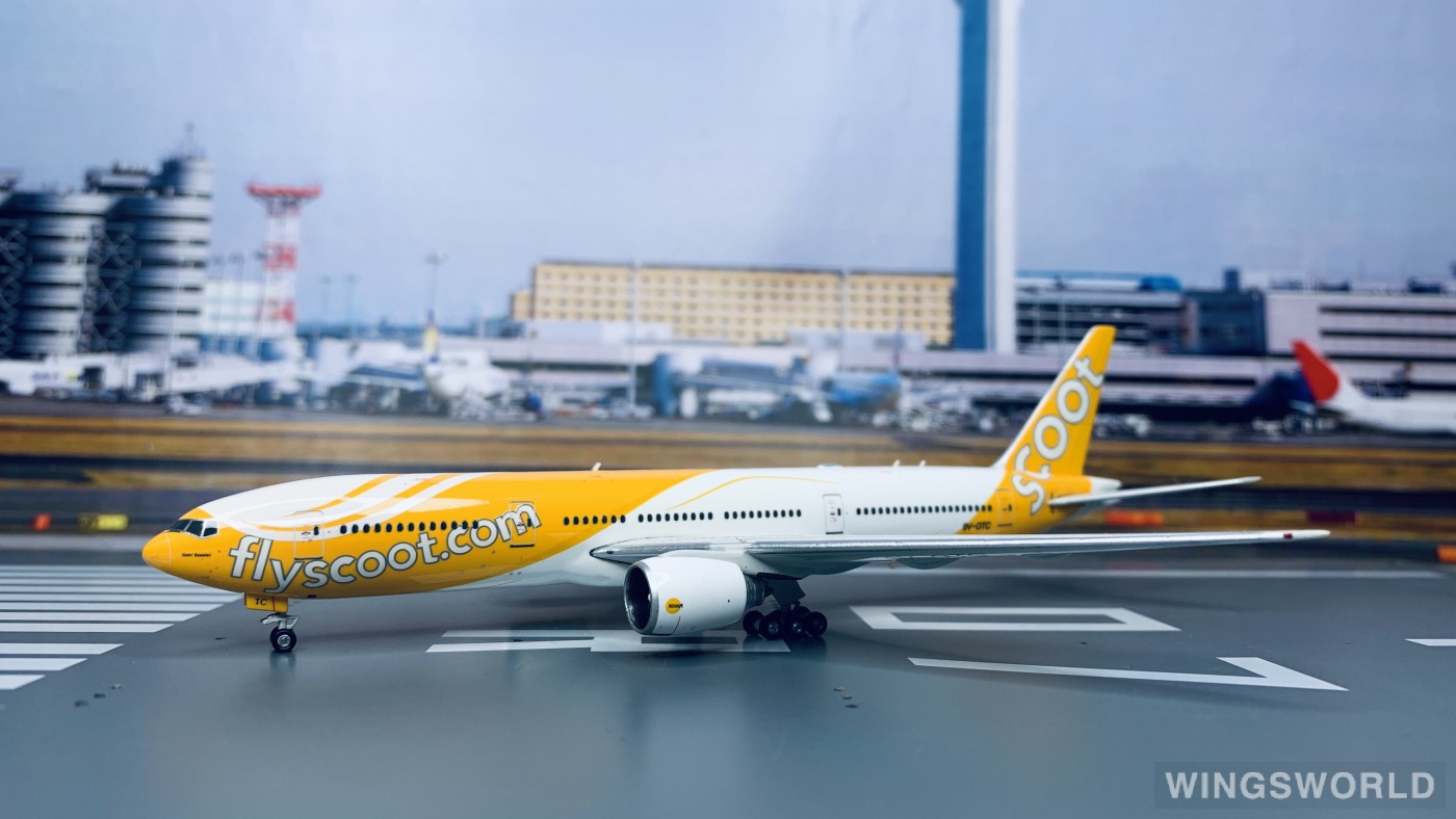 Phoenix 1:400 PH10629 Scoot 酷航 Boeing 777-200 9V-OTC