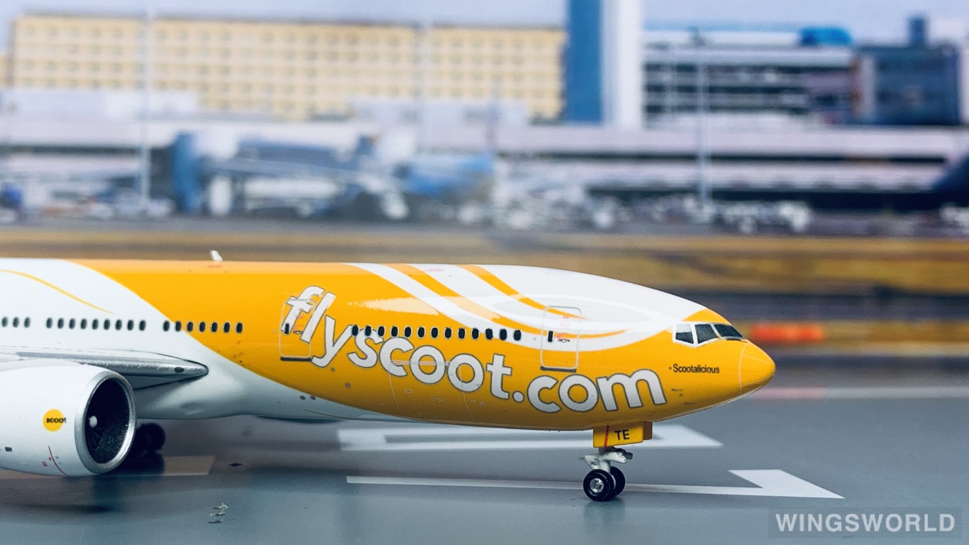 Phoenix 1:400 PH10893 Scoot 酷航 Boeing 777-200 9V-OTE