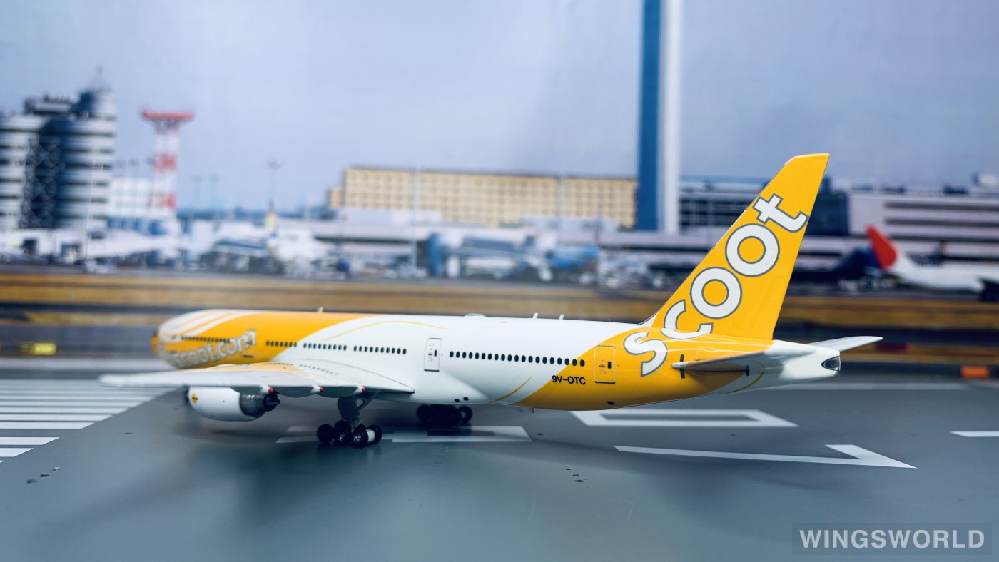 Phoenix 1:400 PH10629 Scoot 酷航 Boeing 777-200 9V-OTC