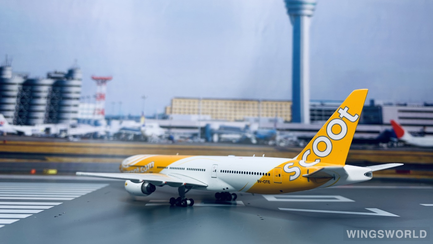 Phoenix 1:400 PH10893 Scoot 酷航 Boeing 777-200 9V-OTE