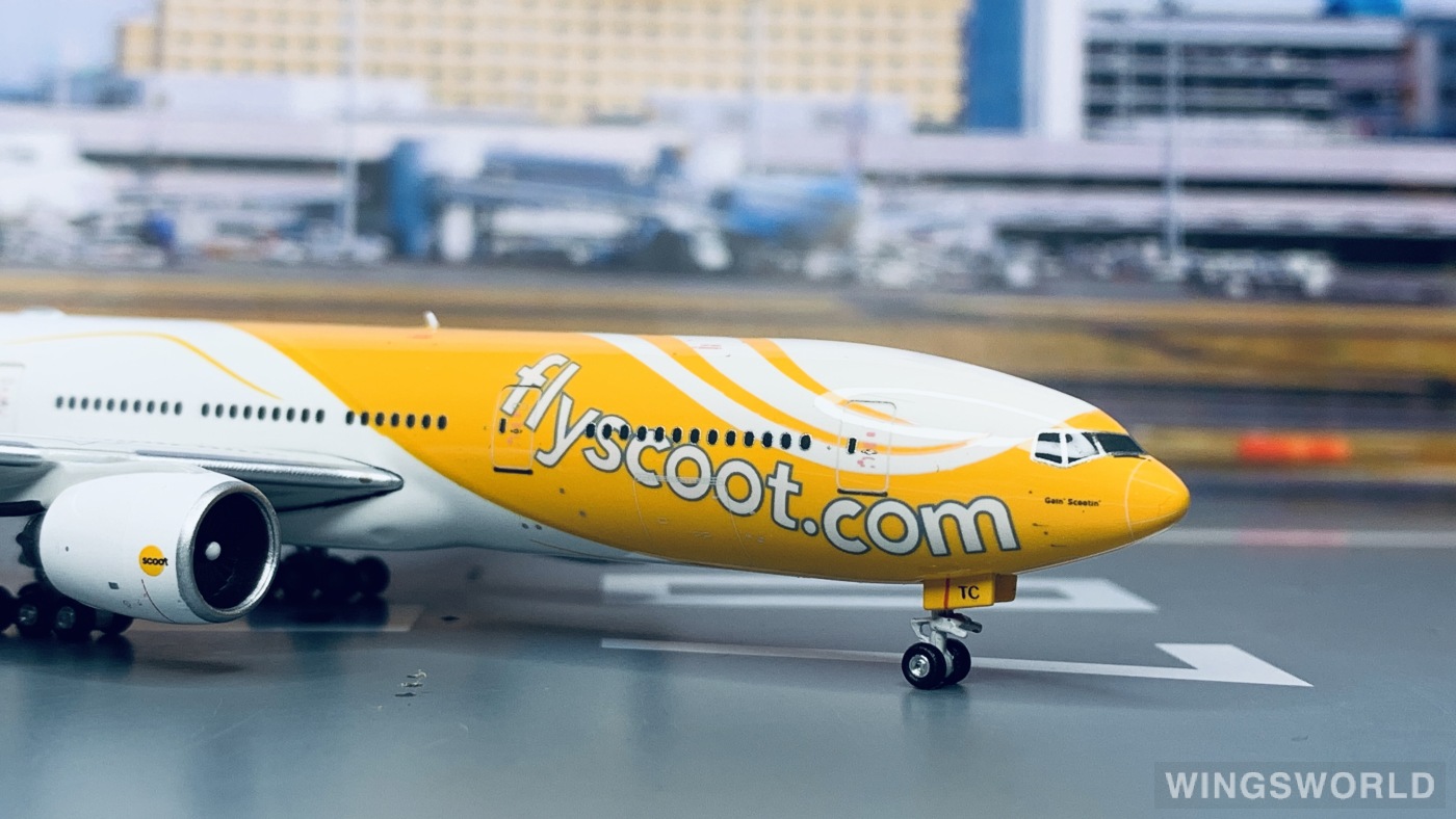 Phoenix 1:400 PH10629 Scoot 酷航 Boeing 777-200 9V-OTC