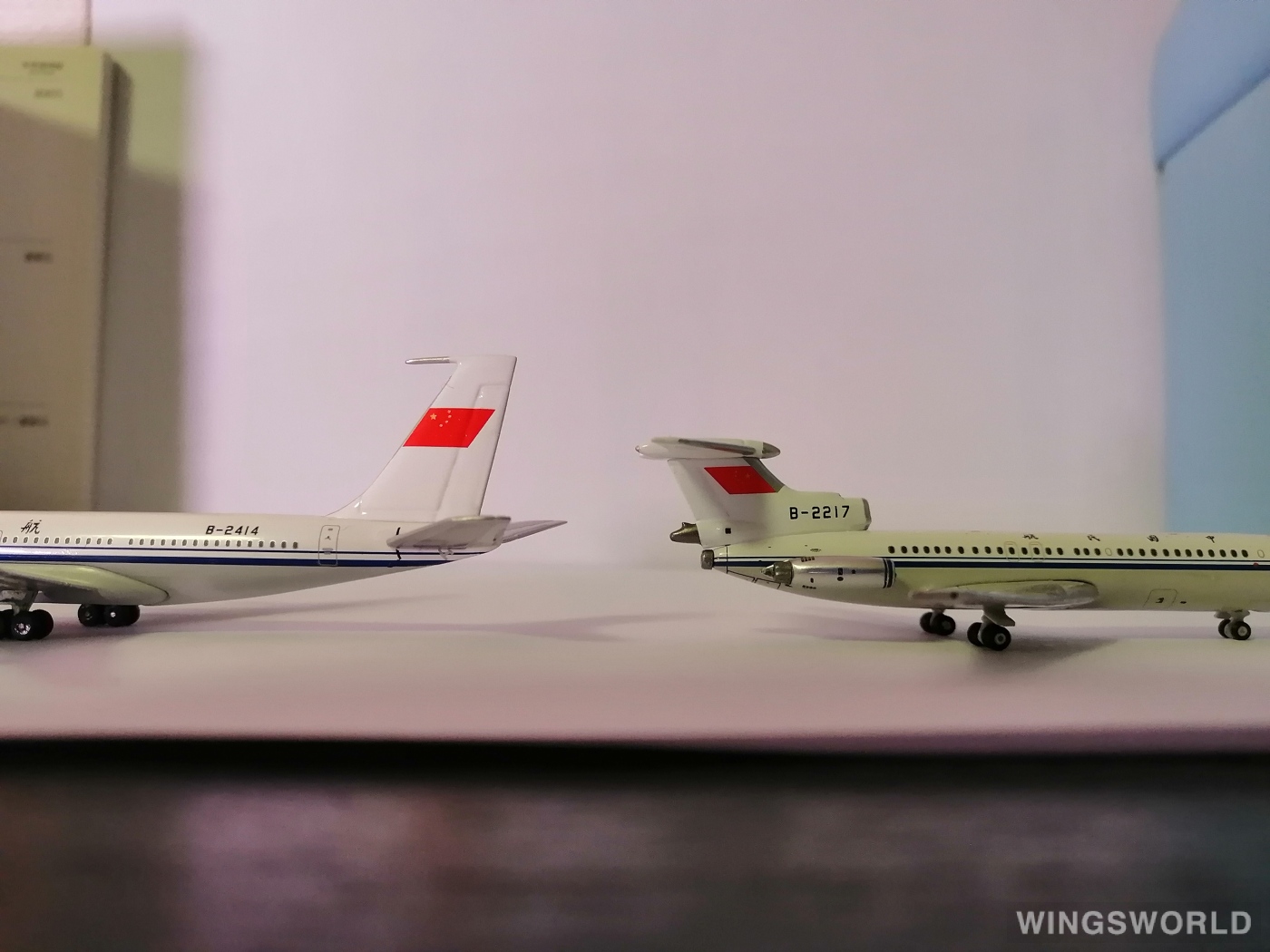 Geminijets 1:400 GJCCA775 CAAC 中国民航 Hawker Siddeley Trident B-2217