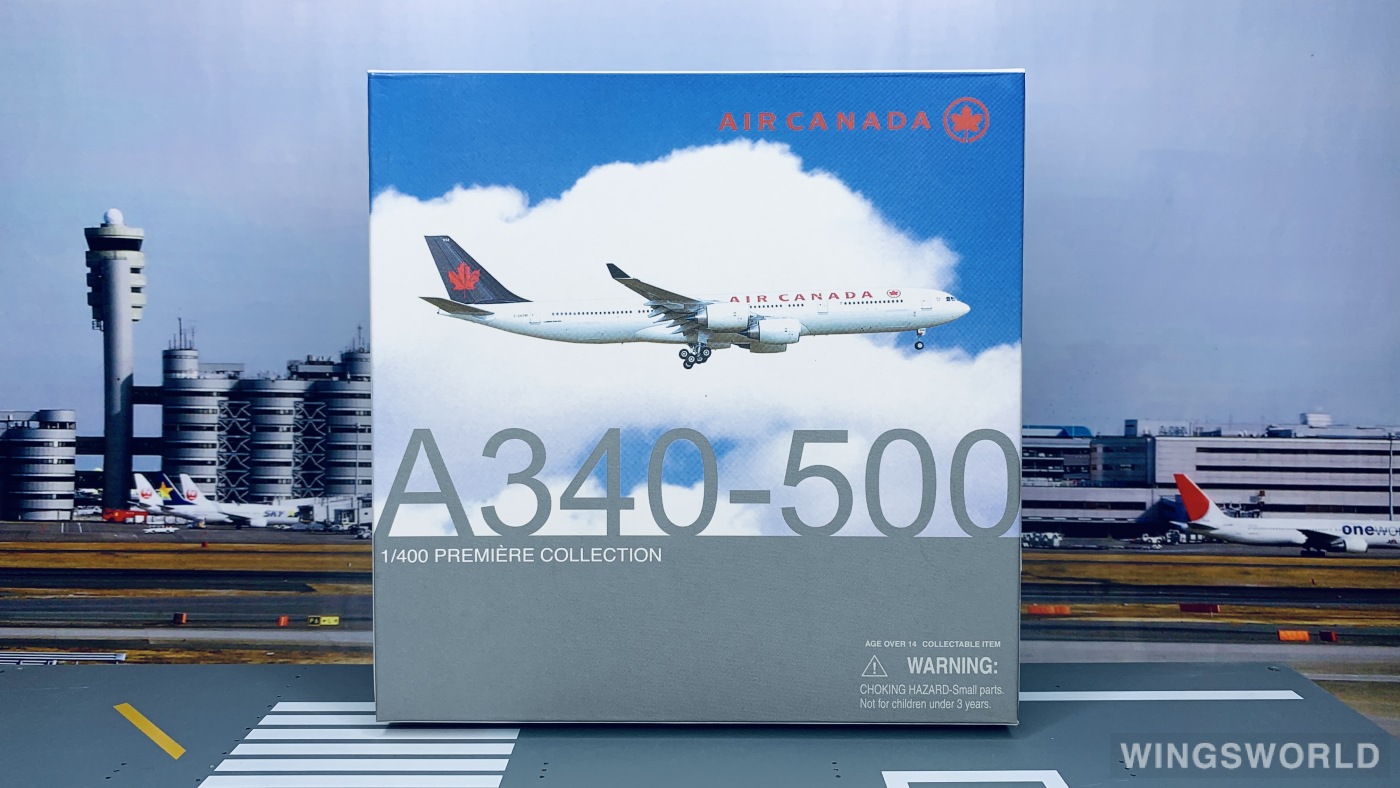 Dragon Models 1:400 55584 Air Canada 加拿大航空 Airbus A340-500 C-GKOM