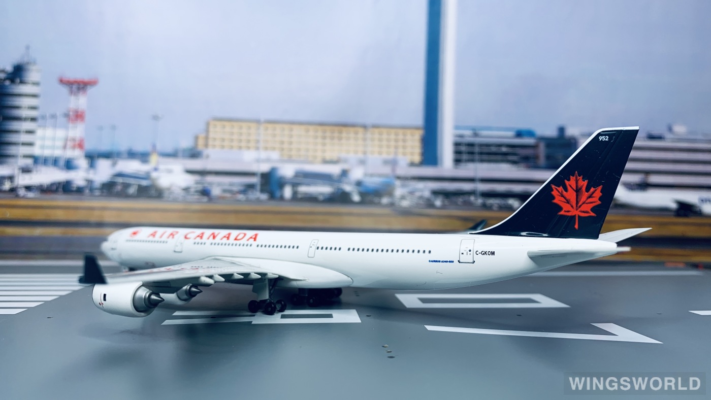 Dragon Models 1:400 55584 Air Canada 加拿大航空 Airbus A340-500 C-GKOM