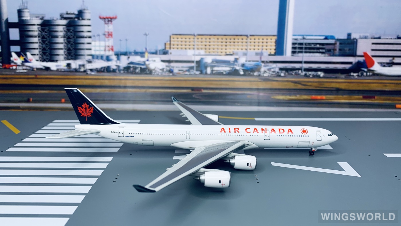 Dragon Models 1:400 55584 Air Canada 加拿大航空 Airbus A340-500 C-GKOM