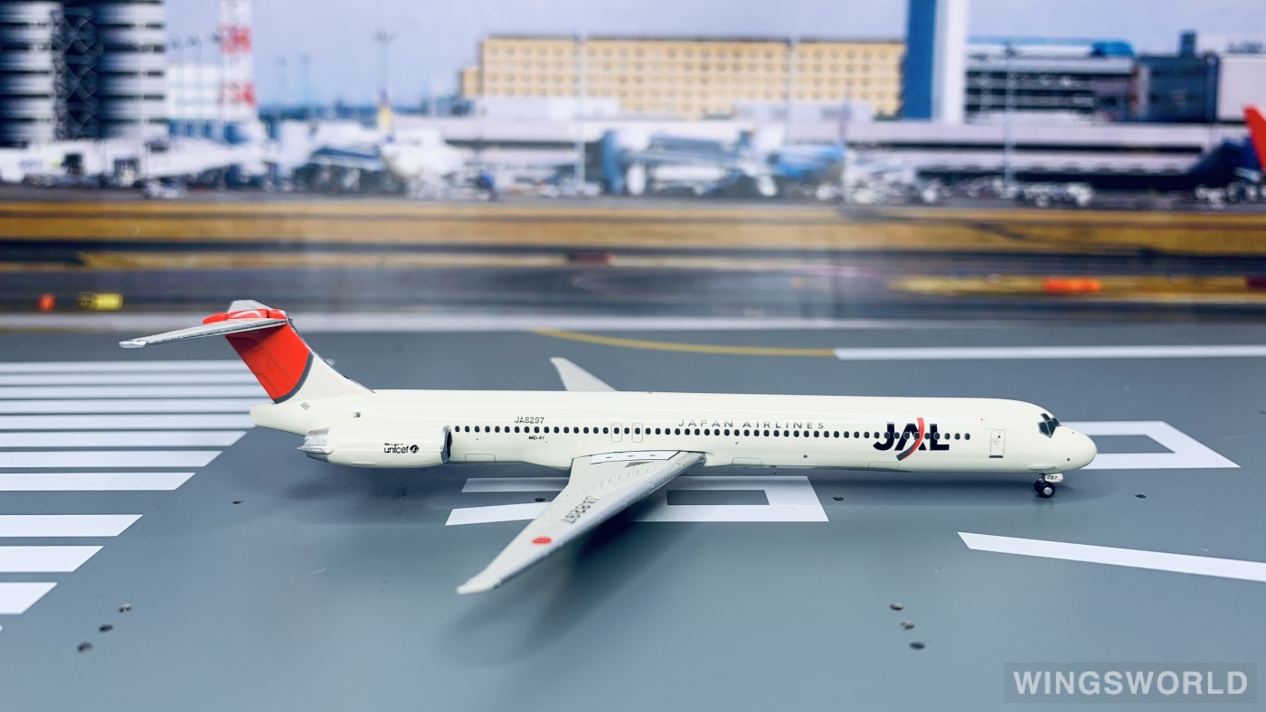 Phoenix 1:400 PH10215 Japan Airlines 日本航空 McDonnell Douglas MD-81 JA8297