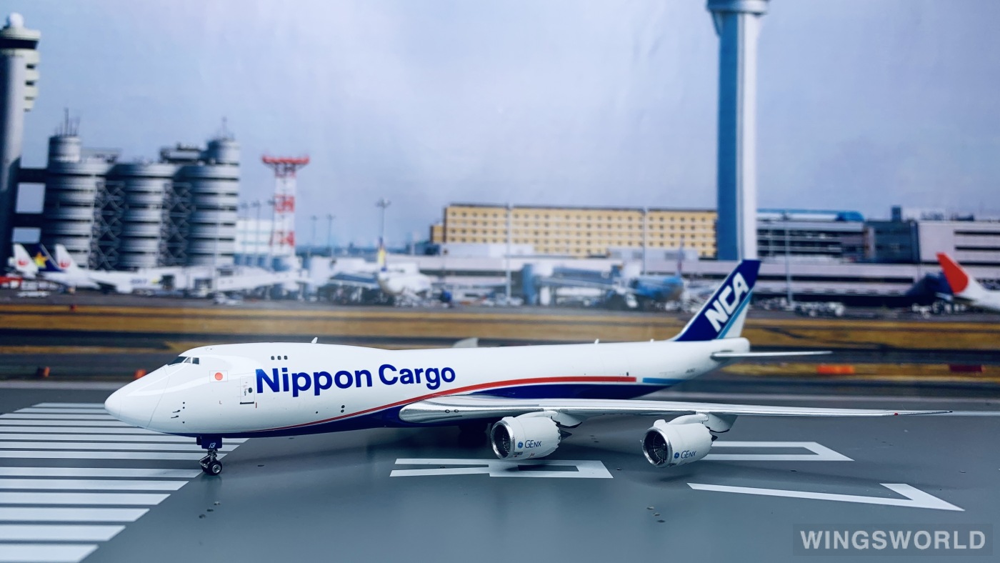 Geminijets 1:400 GJNCA1217 Nippon Cargo Airlines 日本货物航空 Boeing 747-8F JA13KZ