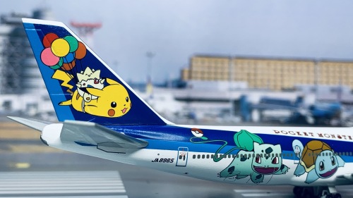 hogan1400nh40025ana全日空boeing747400ja8965皮卡丘