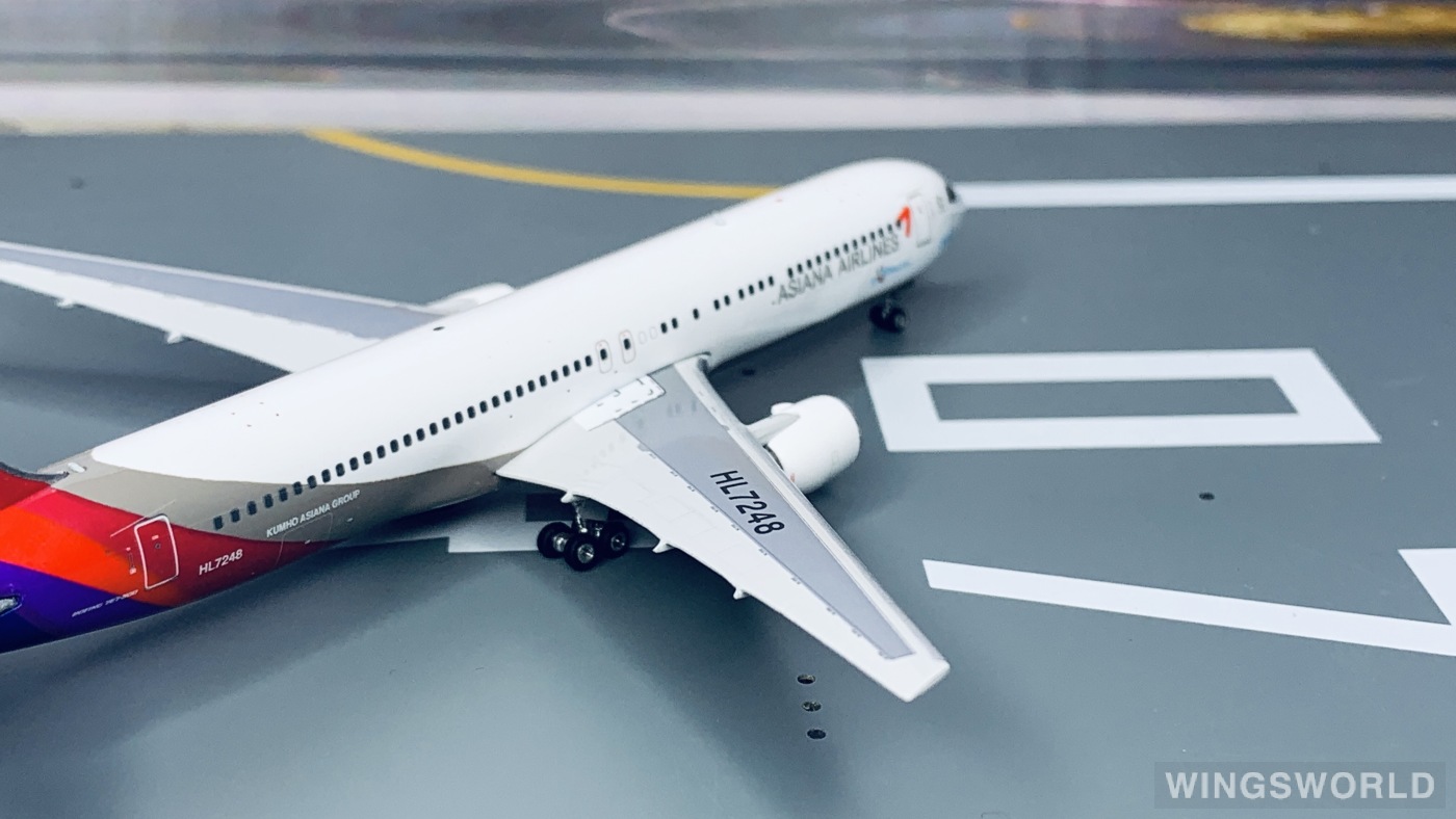 Phoenix 1:400 PH11663 Asiana 韩亚航空 Boeing 767-300ER HL7248