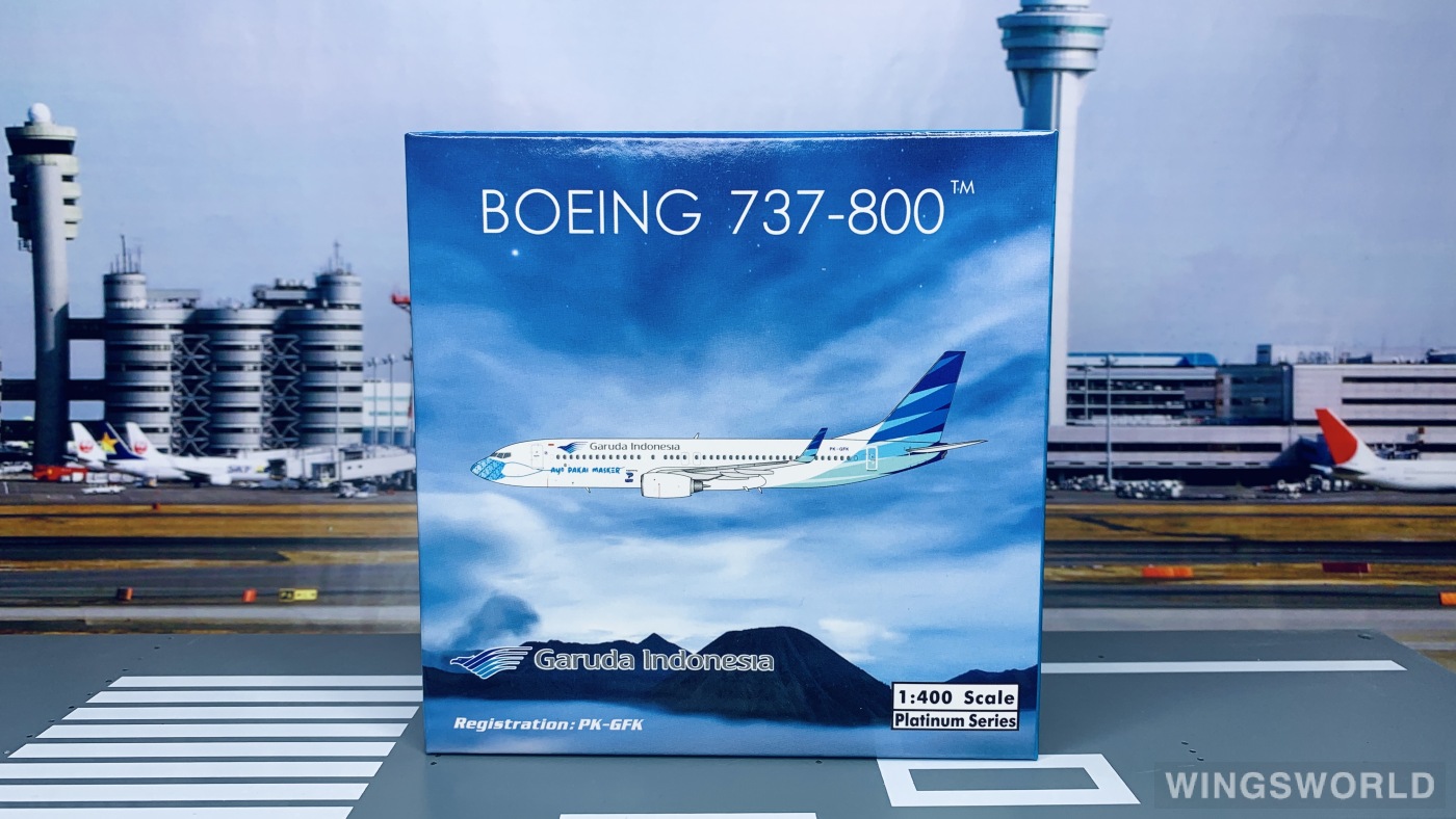 Phoenix 1:400 PH11659 Garuda Indonesia 印度尼西亚鹰航 Boeing 737-800 PK-GFK