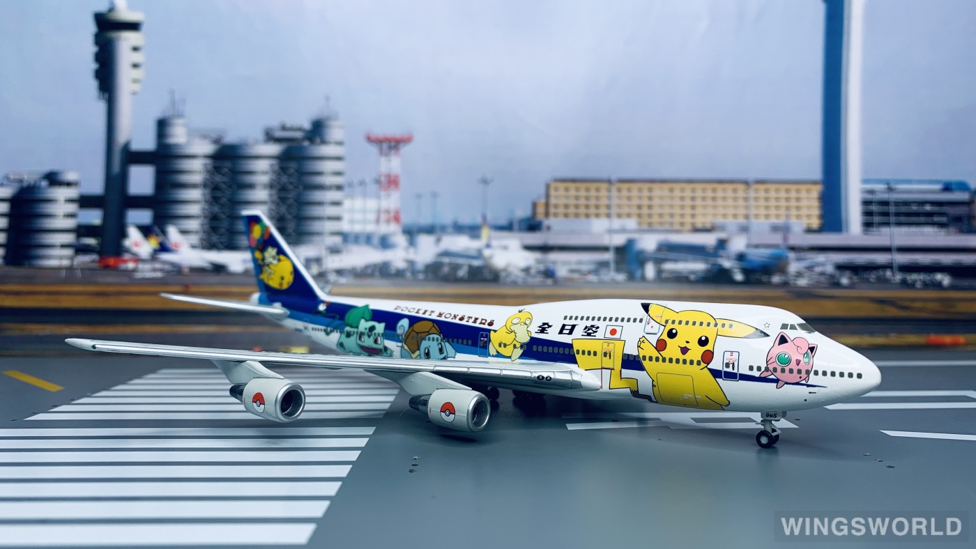 Hogan 1:400 NH40025 ANA 全日空 Boeing 747-400 JA8965