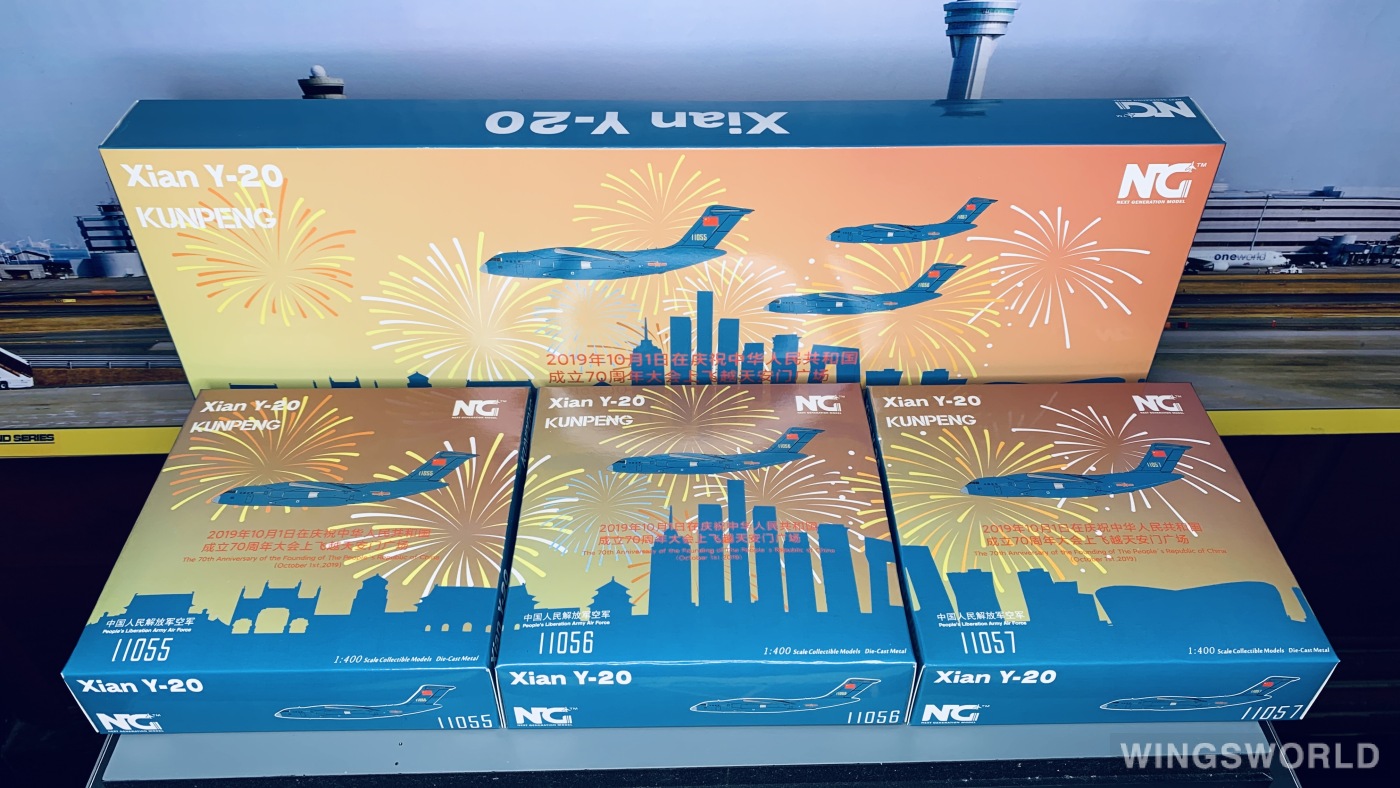 NGmodels 1:400 NG22033-2 PLAAF 中国空军 运-20 11056